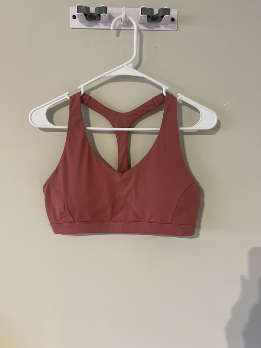 Supportive Racerback Bralette in Dusty Rose